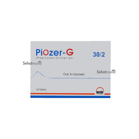 Piozer G Tablets 30/2Mg