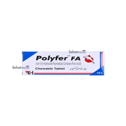 Polyfer Fa Chewable Tablets