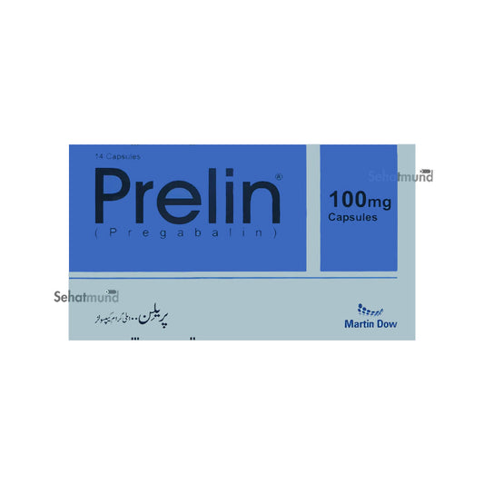 Prelin 100mg Capsules