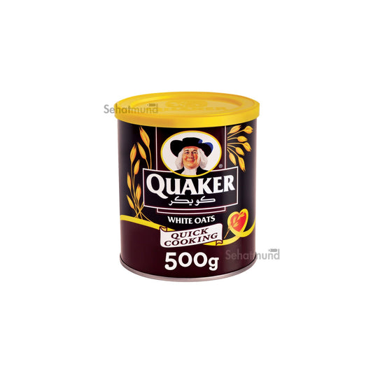 Quaker White Oats (Tin)- 500gm