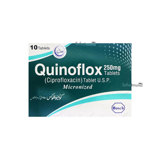 Quinoflox 250Mg Tablets