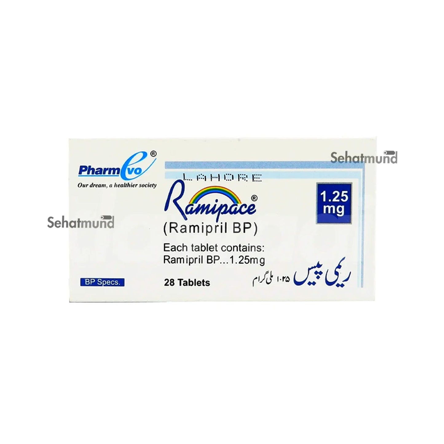 Ramipace Tablets 1.25Mg