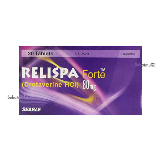 Relispa Forte 80mg Tablets