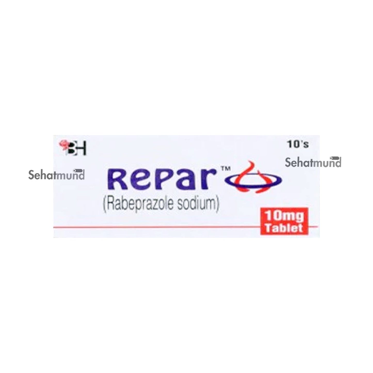 Repar 10 Mg 10 Tablets