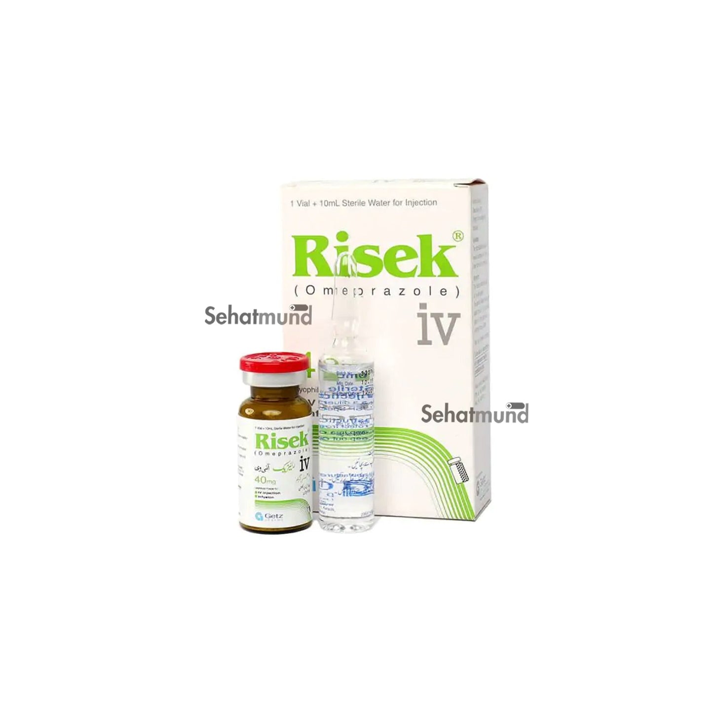 Risek Inf 40 Mg 1 Vial