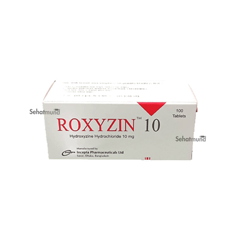 Roxyzin 10Mg Tablets