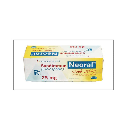 Sandimmun Neoral 25Mg Capsules