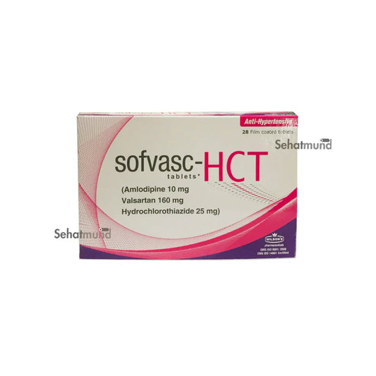 Sofvasc Hct Tablets 10/160/25Mg