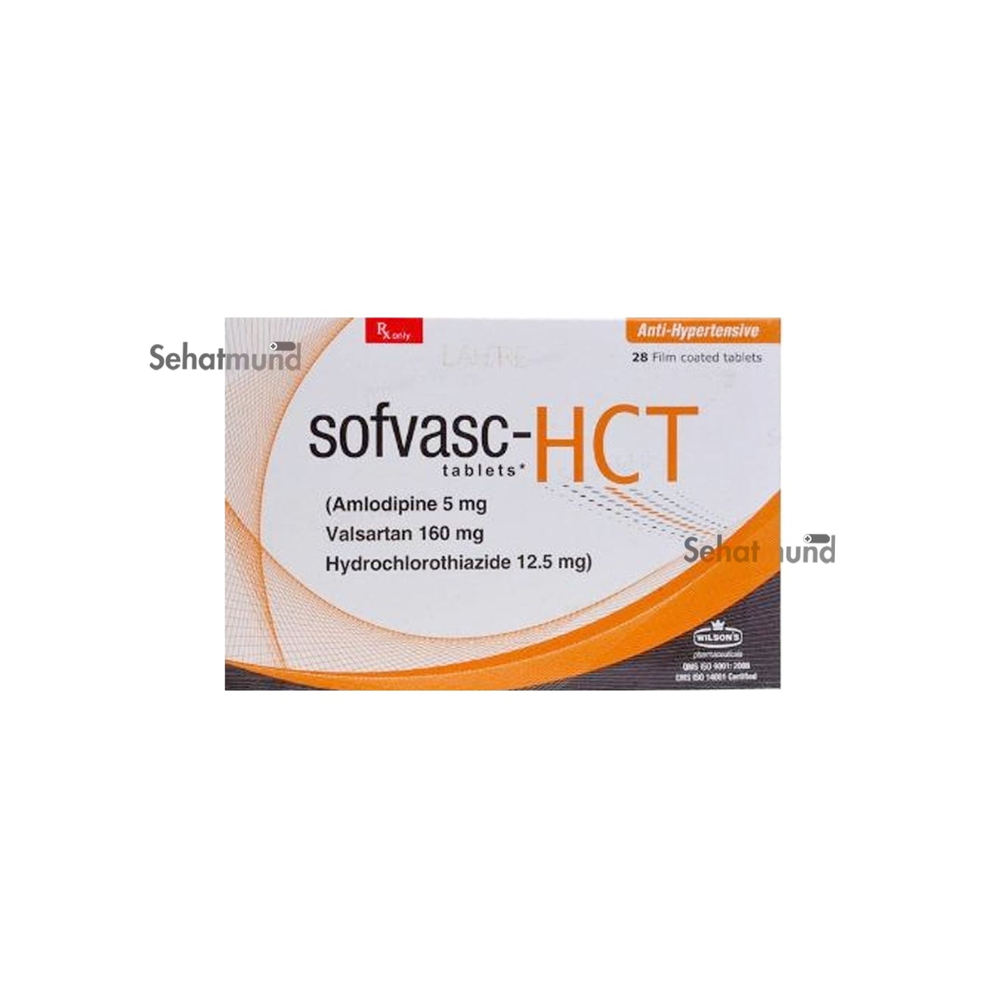 Sofvasc Hct Tablets 5/160/12.5 Mg