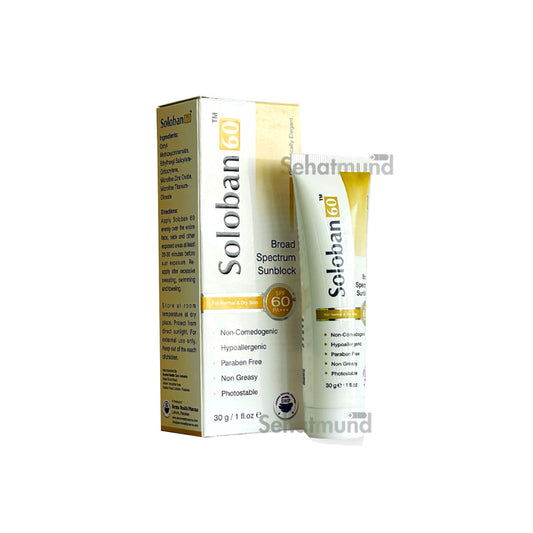 Soloban 60 Broad Spectrum Sunblock