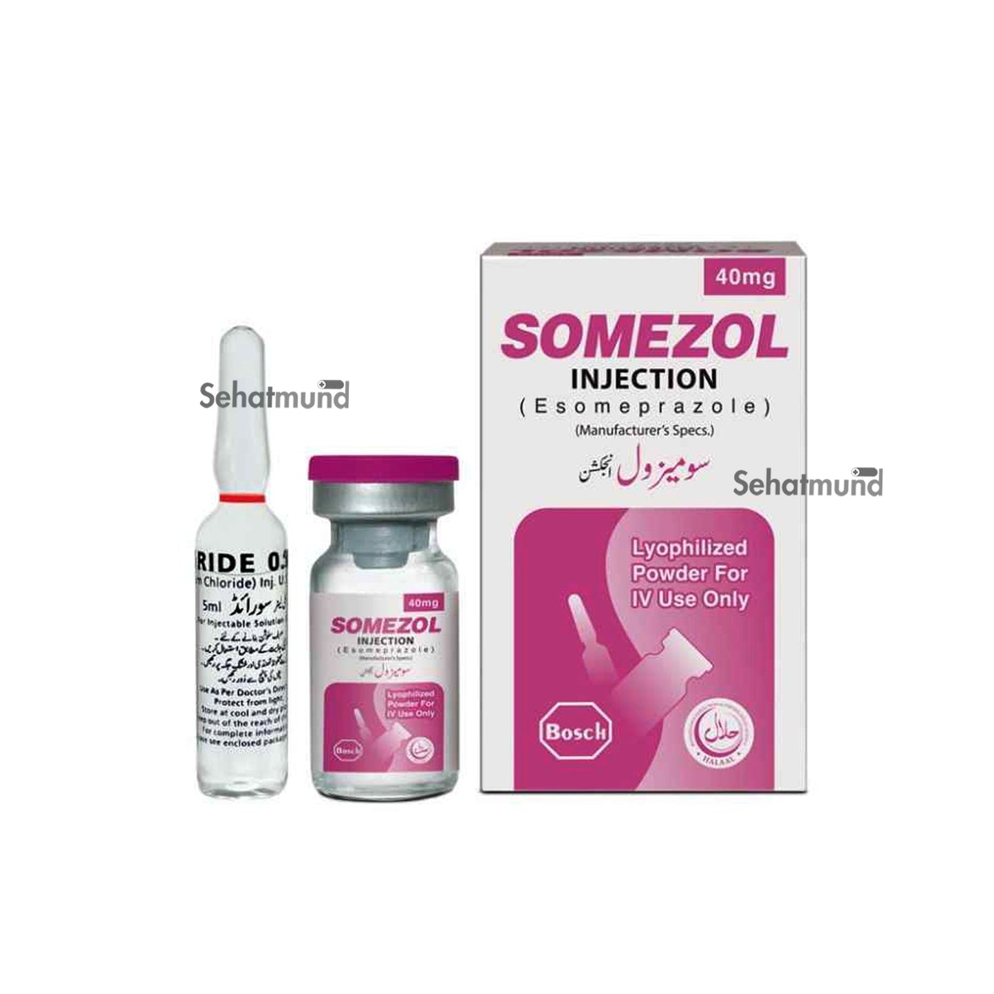 Somezol Iv Injection 40Mg