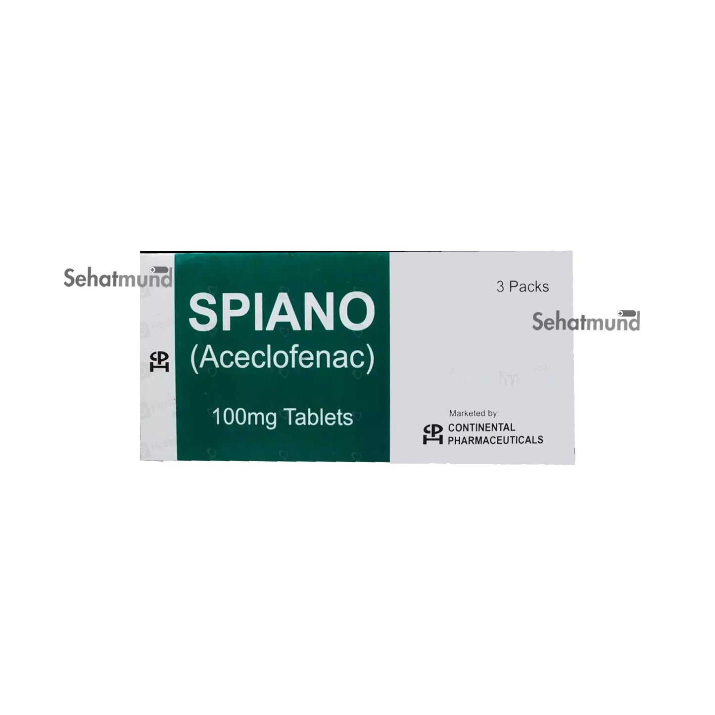 Spiano Tablet 100Mg