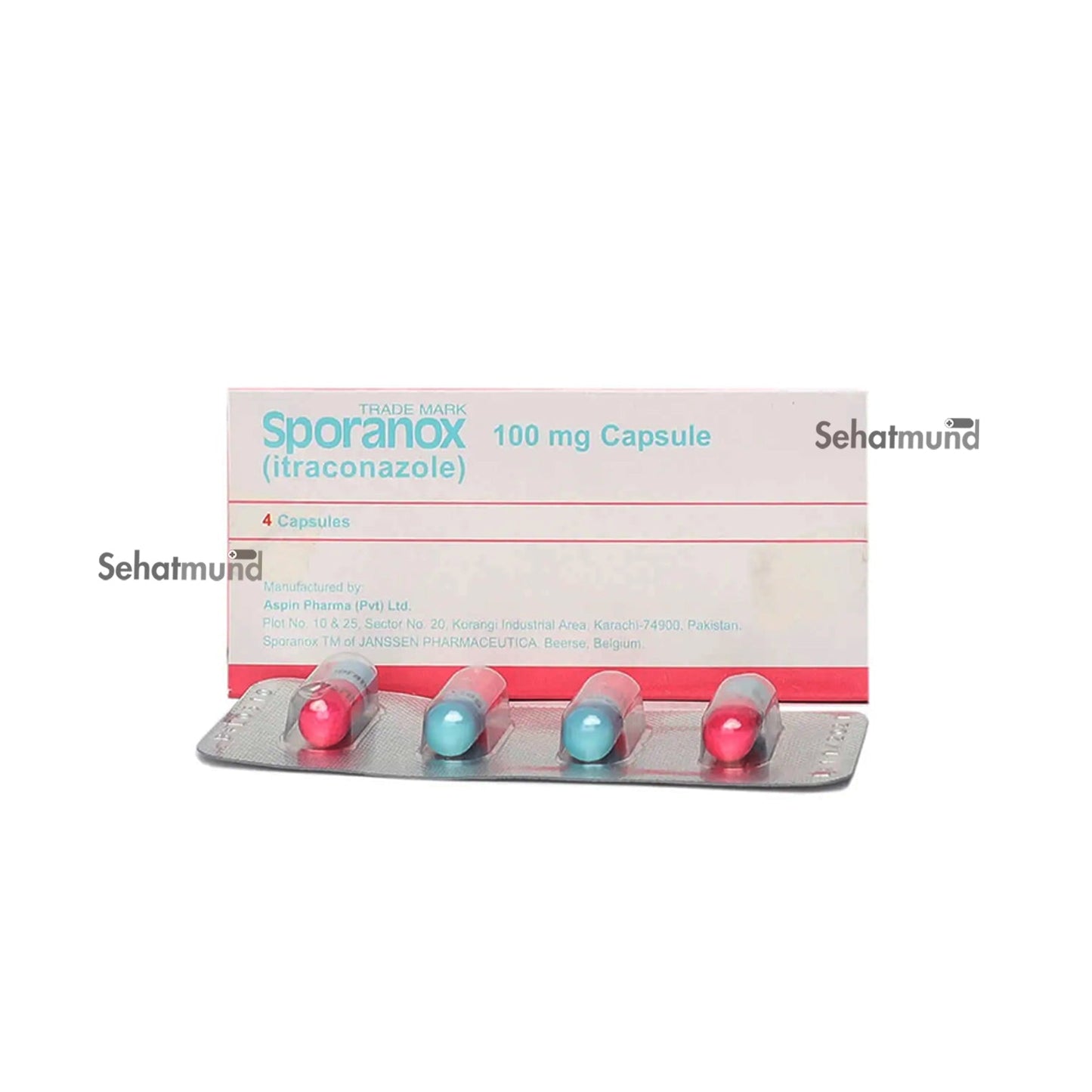 Sporanox Capsule 100 Mg