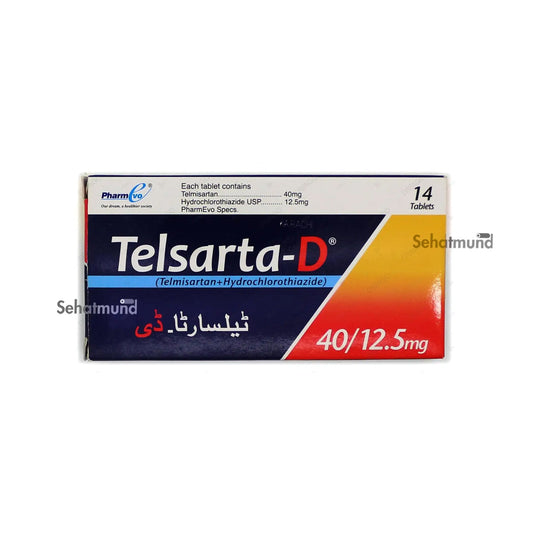 Telsarta D Tablets 40/12.5Mg