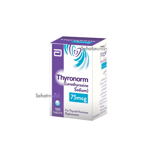 Thyronorm Tab 75mcg 30's