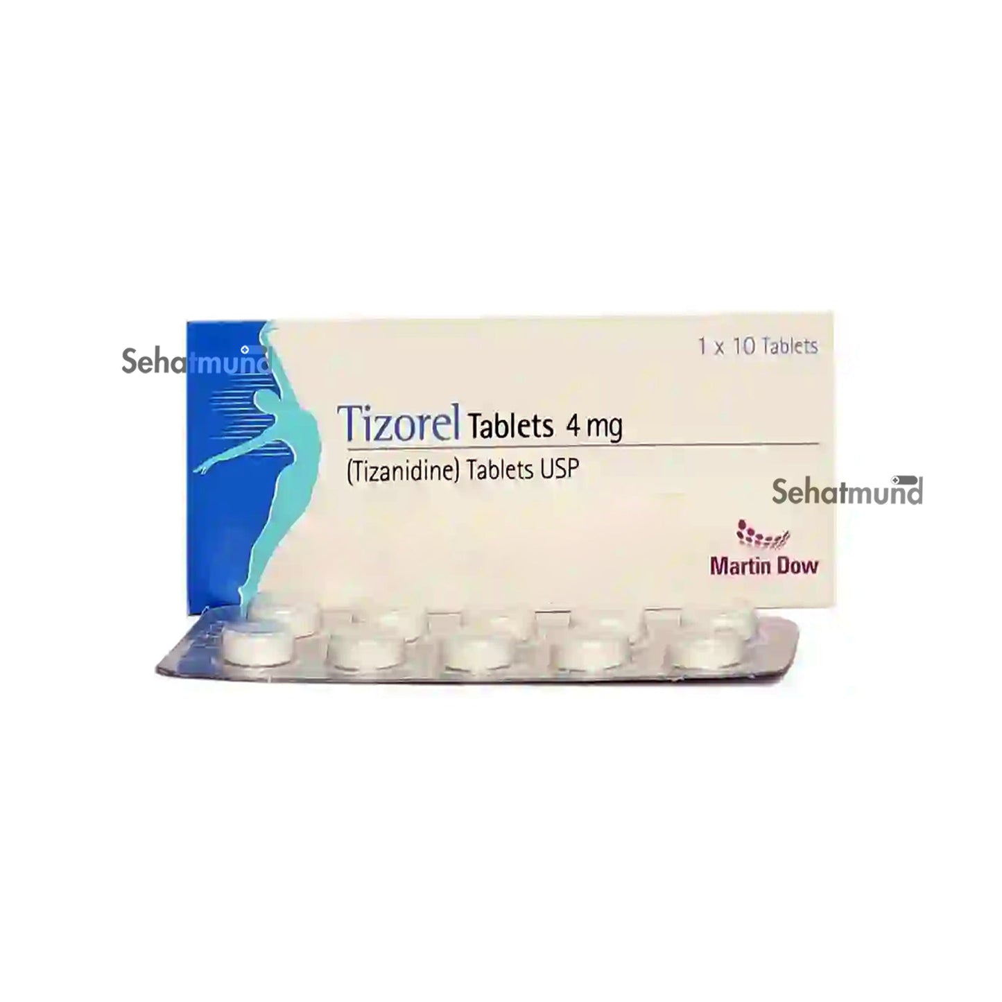 Tizorel 4mg Tablets