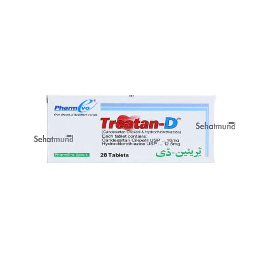 Treatan D Tablets 16Mg/12.5 Mg