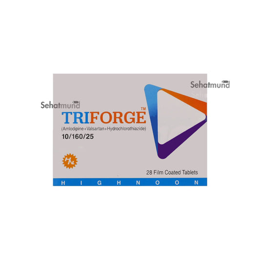 Triforge Tablets 10/160/25 Mg