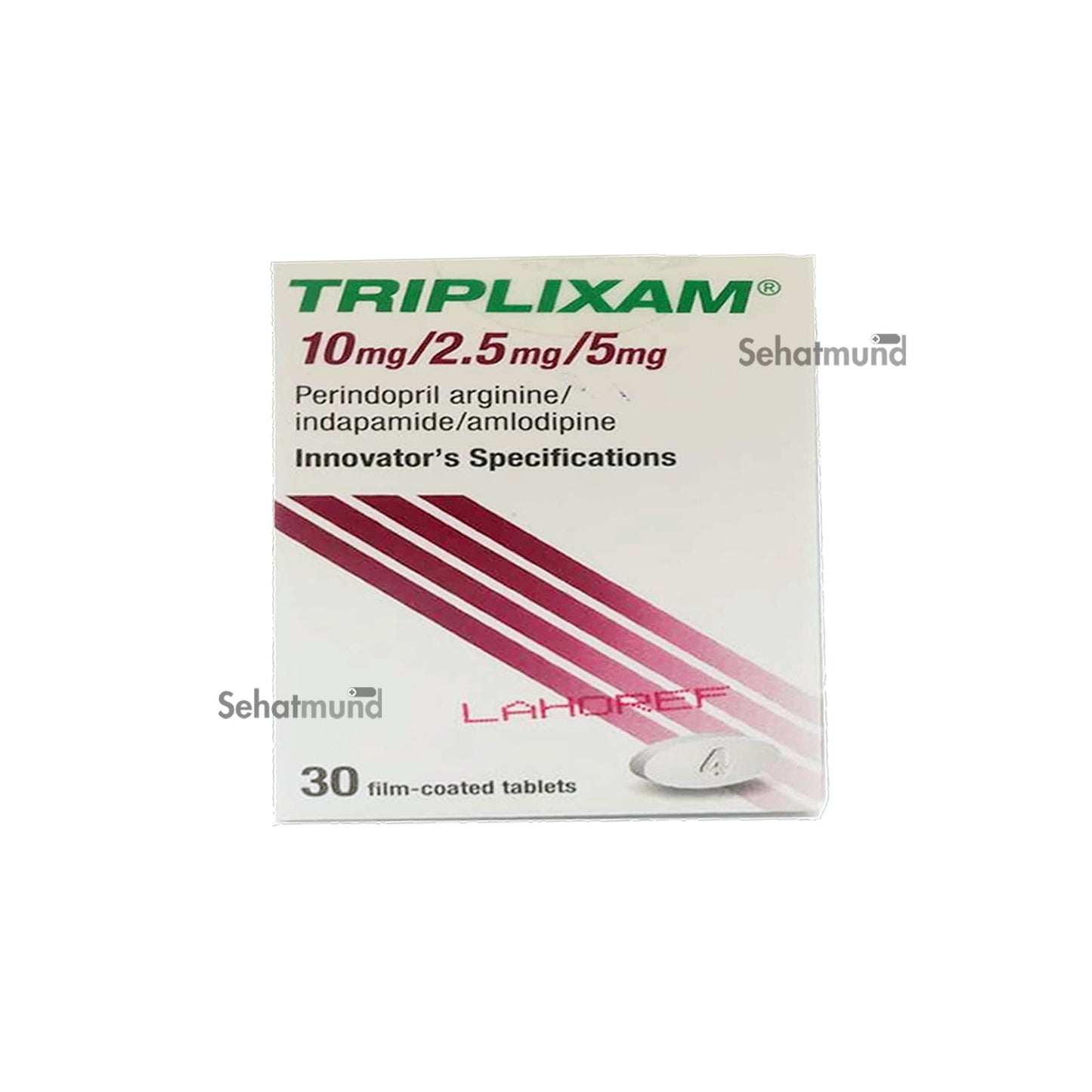 Triplixam 10mg/2.5mg/5mg Tab