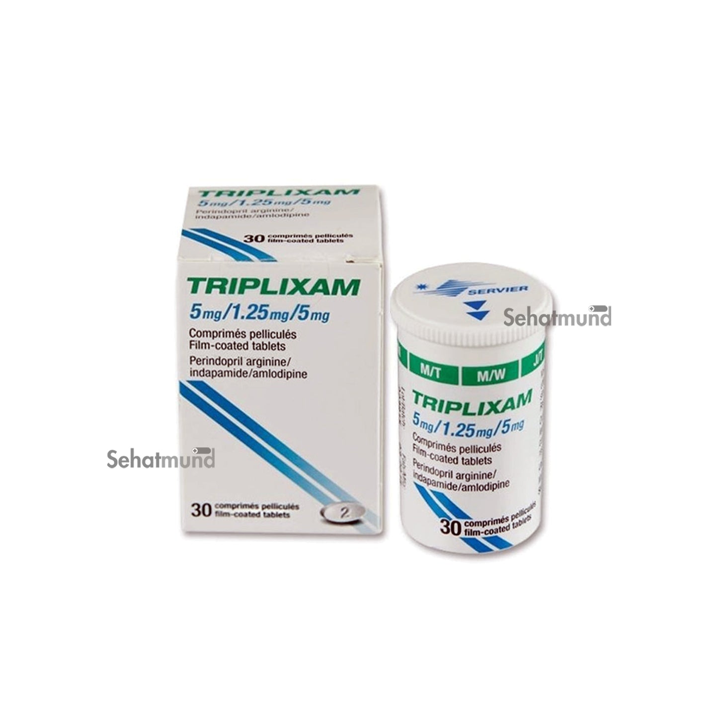 Triplixam 5mg/1.25mg 10mg Tablet