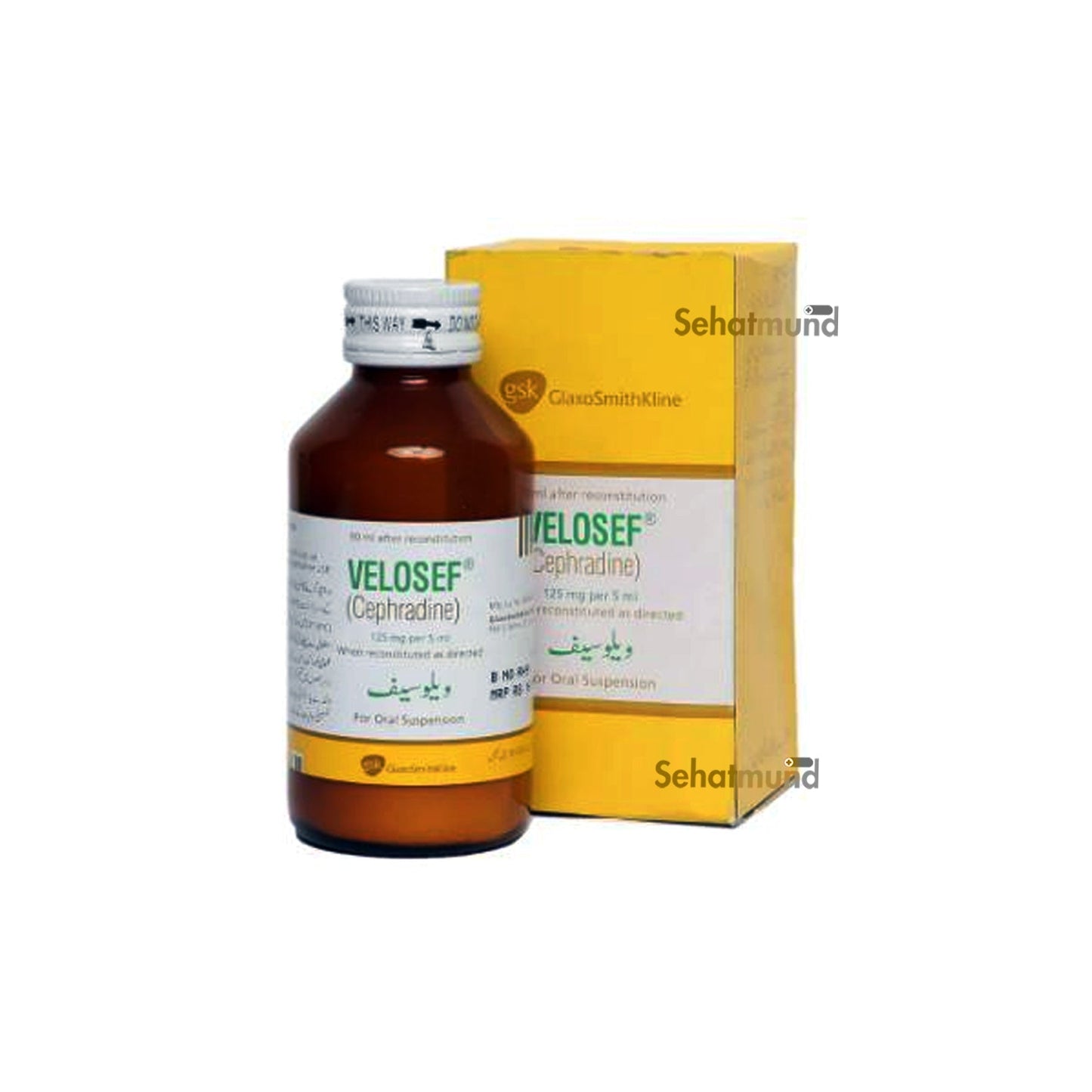 Velosef 90Ml Suspension 125Mg