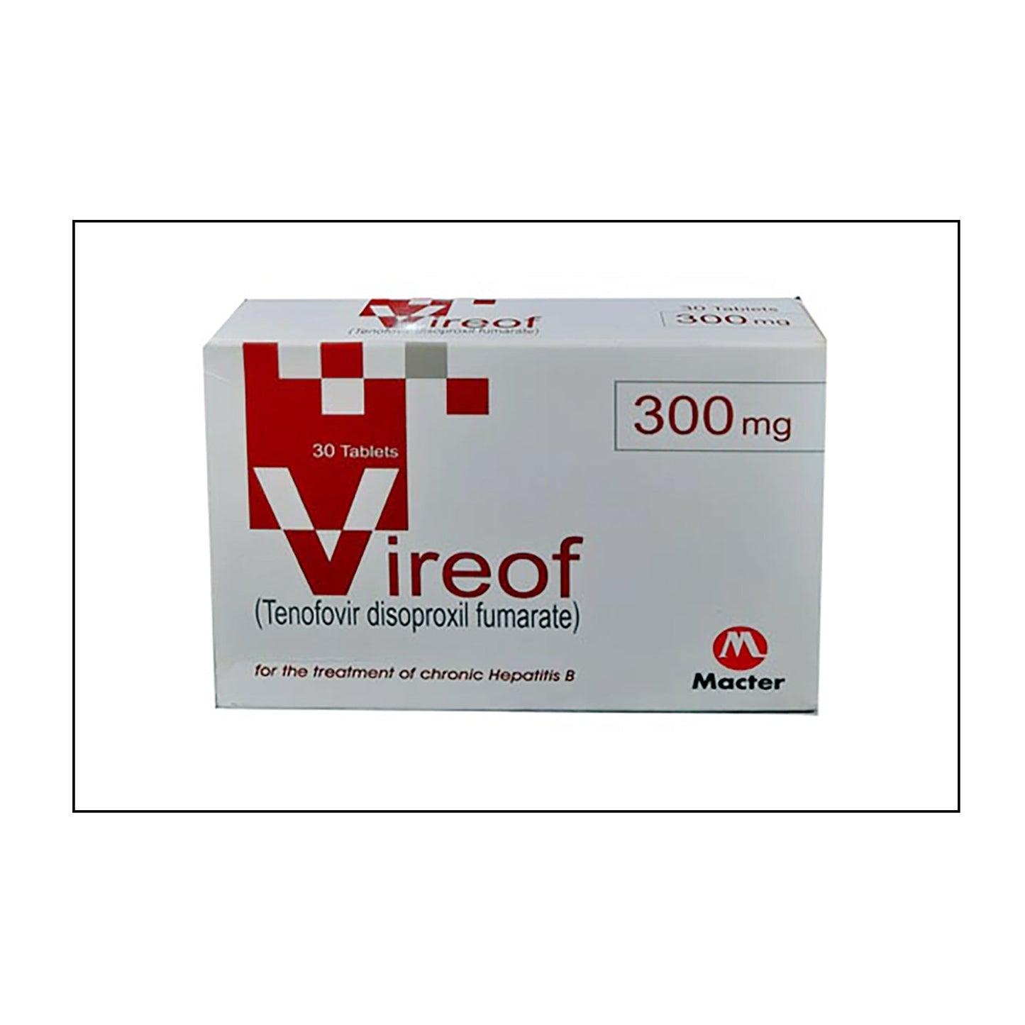 Vireof 300mg Tablet