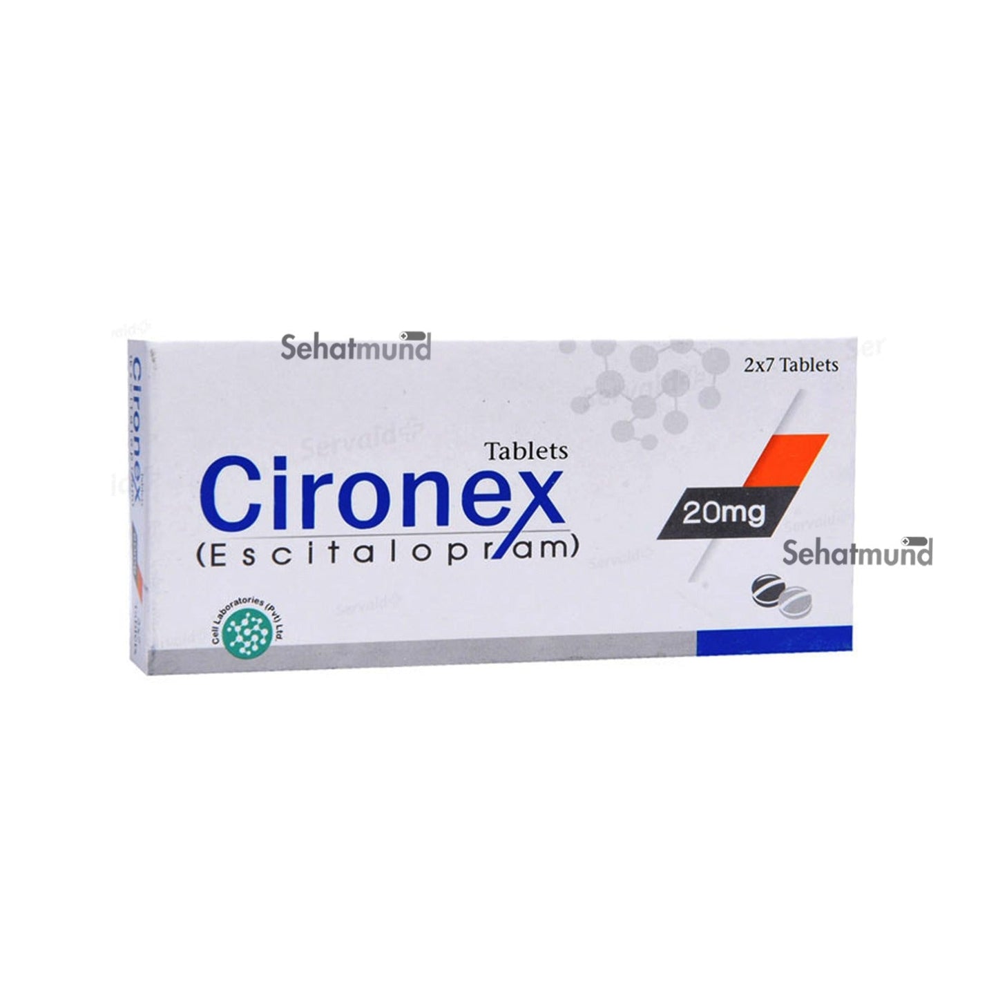 Cironex 20mg Tablet