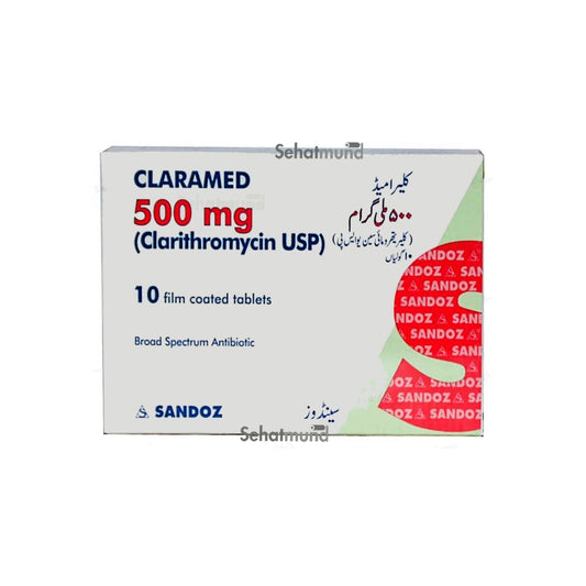 Claramed 500mg tablet