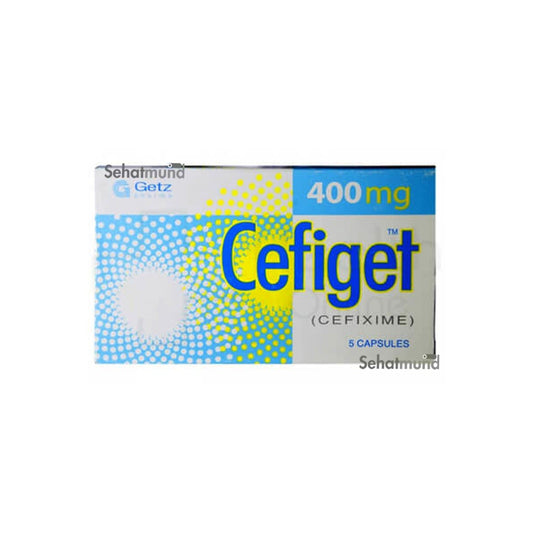 Cefiget Capsules 400Mg