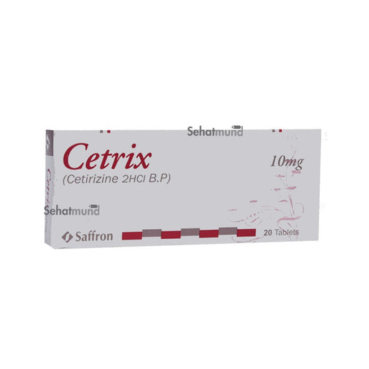 Cetrix 10Mg Tablets