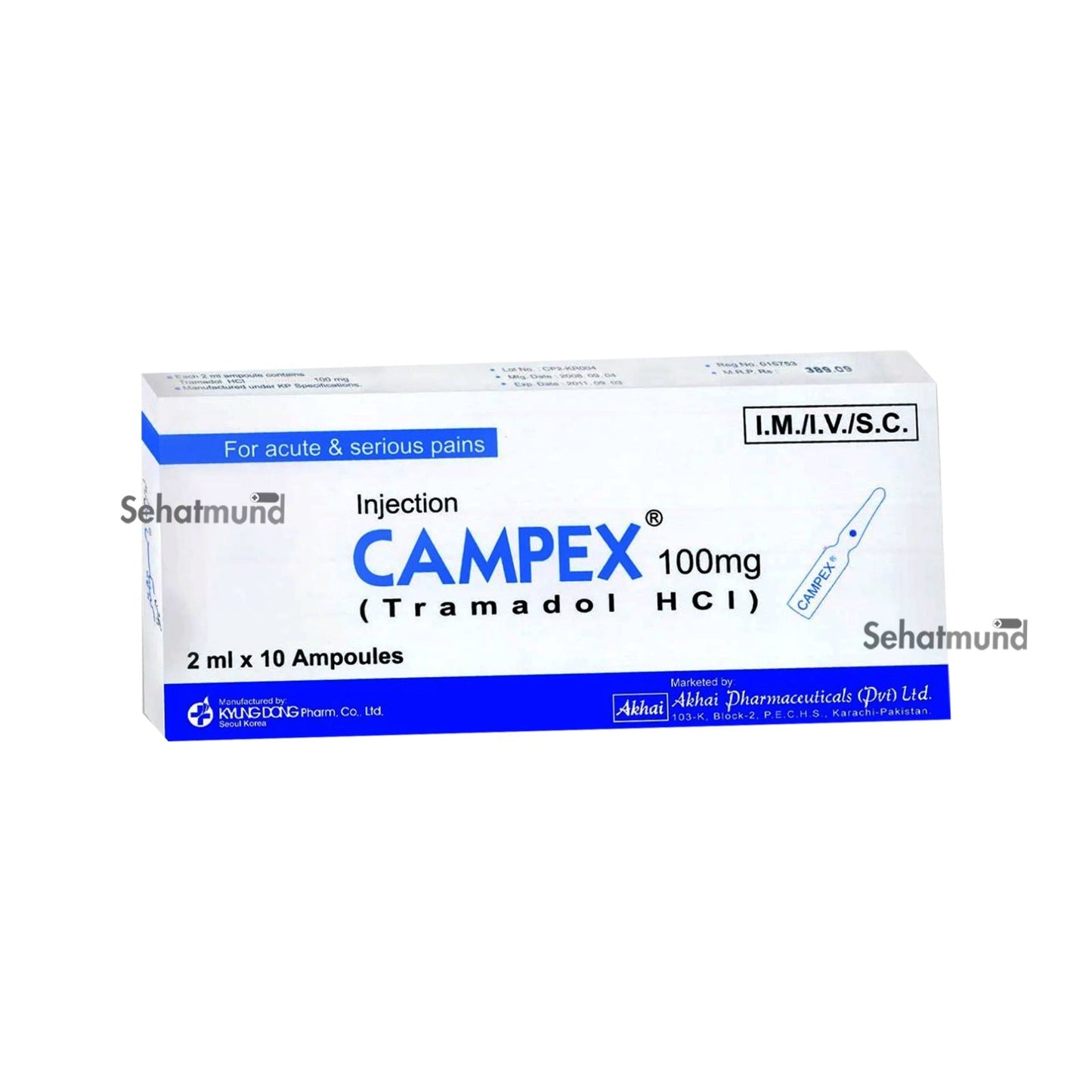 Campex Inj 100Mg 10Amp