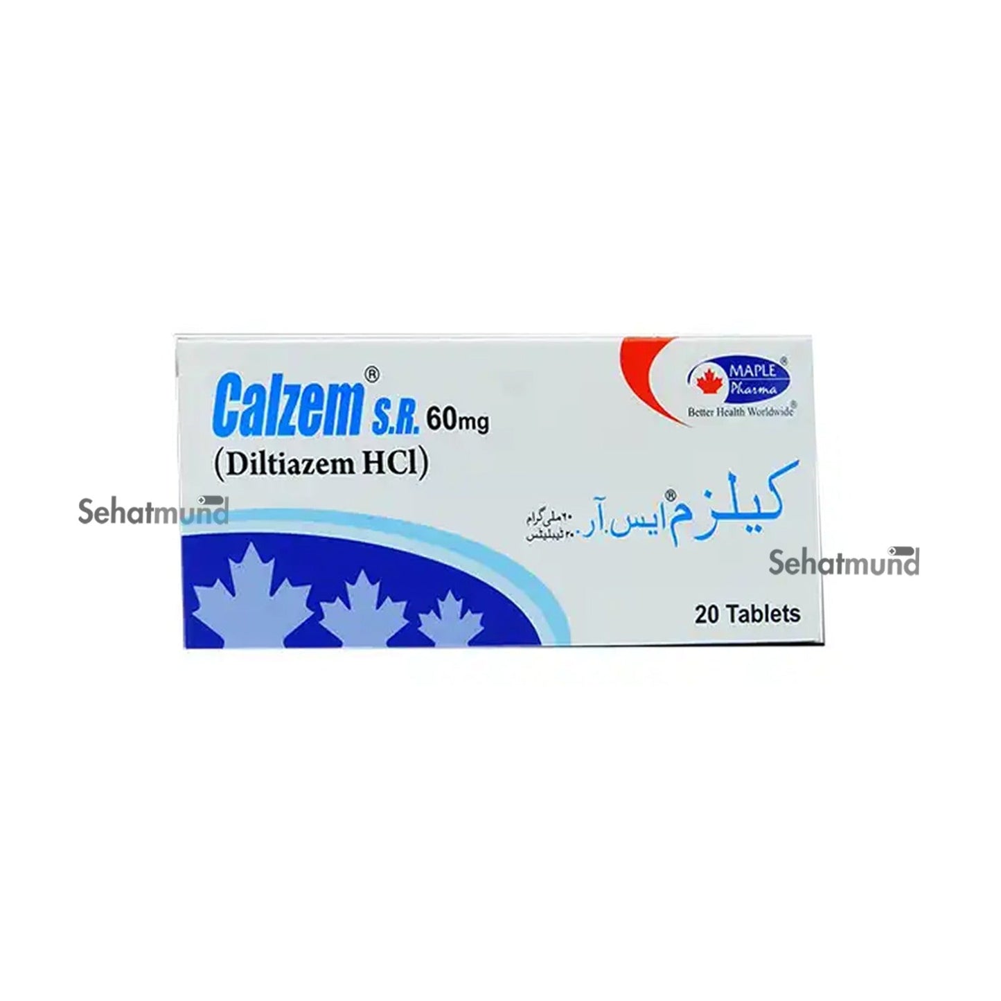 Calzem Sr 60 Mg 20 Tablets