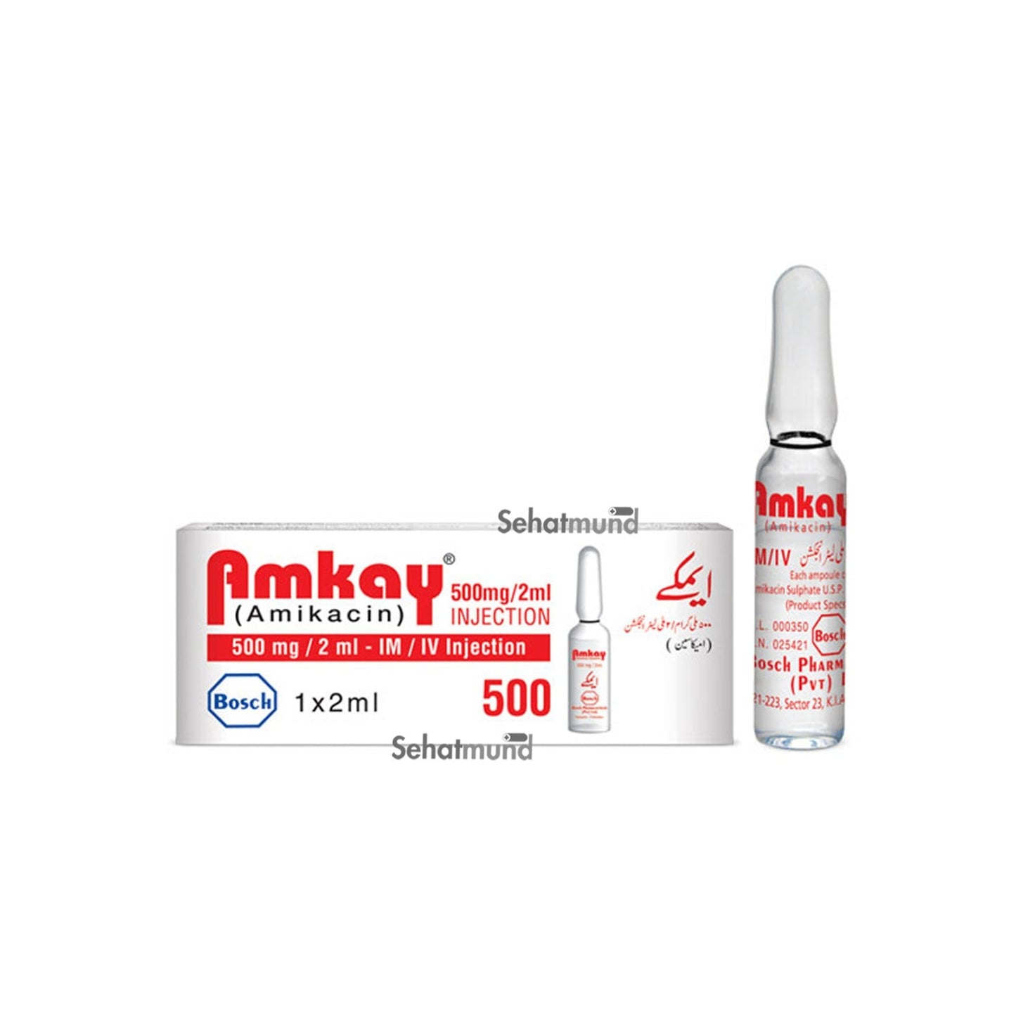 Amkay Injection 100mg/2Ml IV/IM