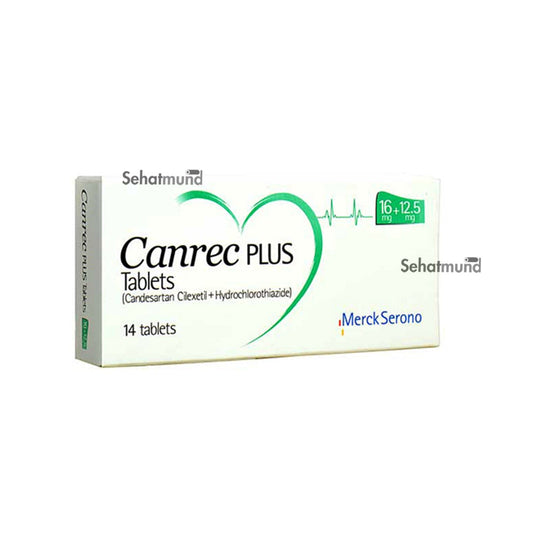 Canrec Plus Tablets 16Mg+12.5Mg