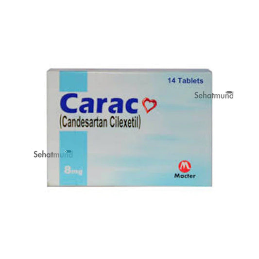 Carac 8mg Tab