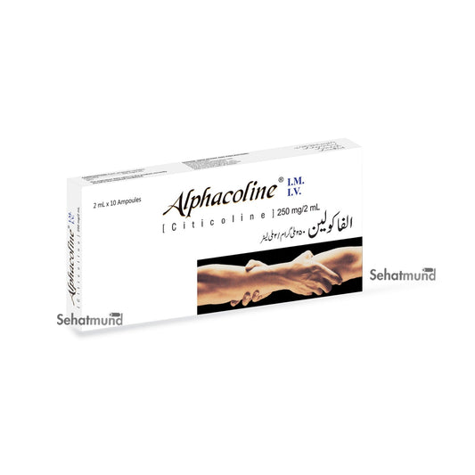 Alphacoline Inj 250mg-2ml