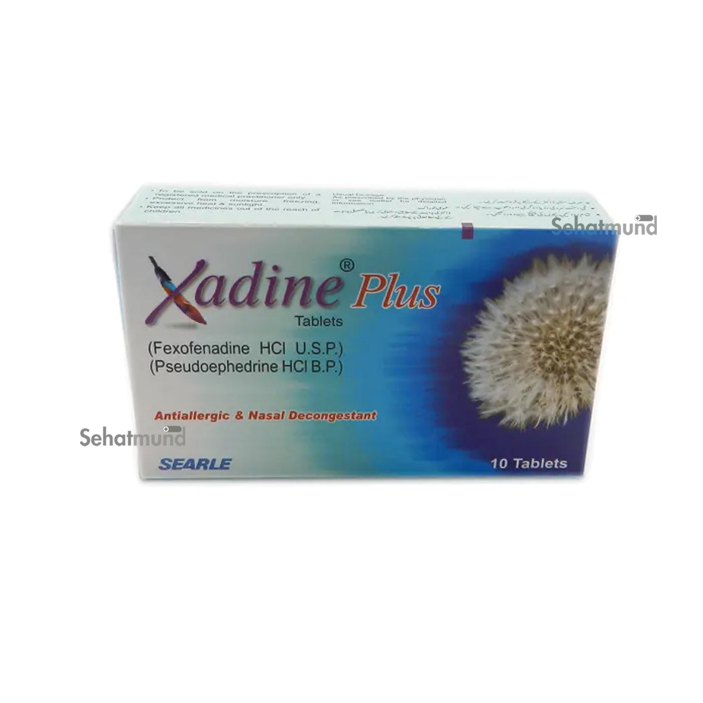 Xadine Plus Tab 60mg/60mg