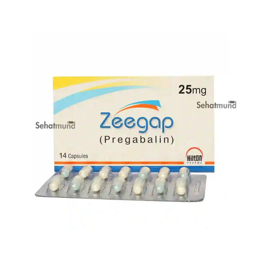 Zeegap Capsules 25Mg