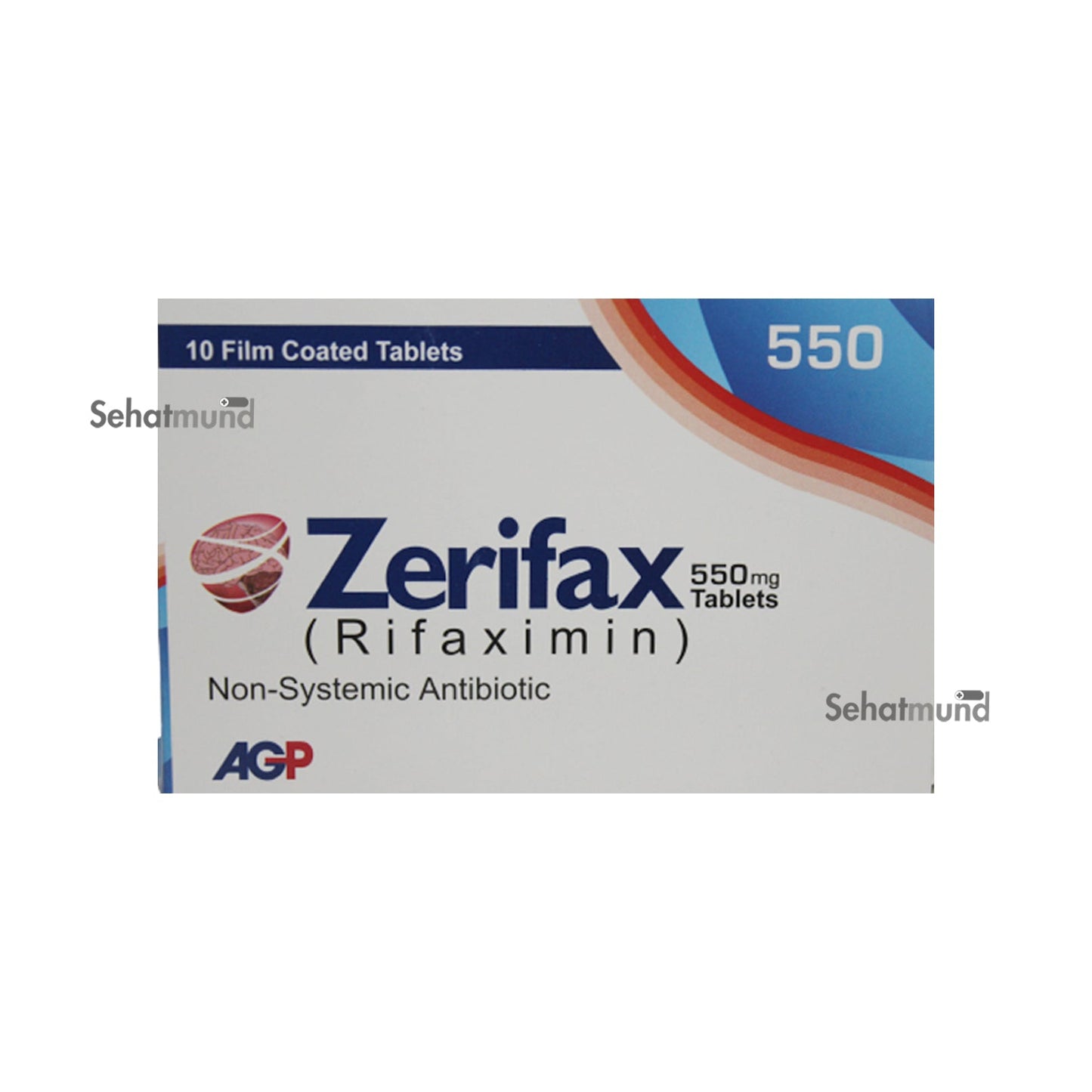 Zerifax 550mg 10 Tablets