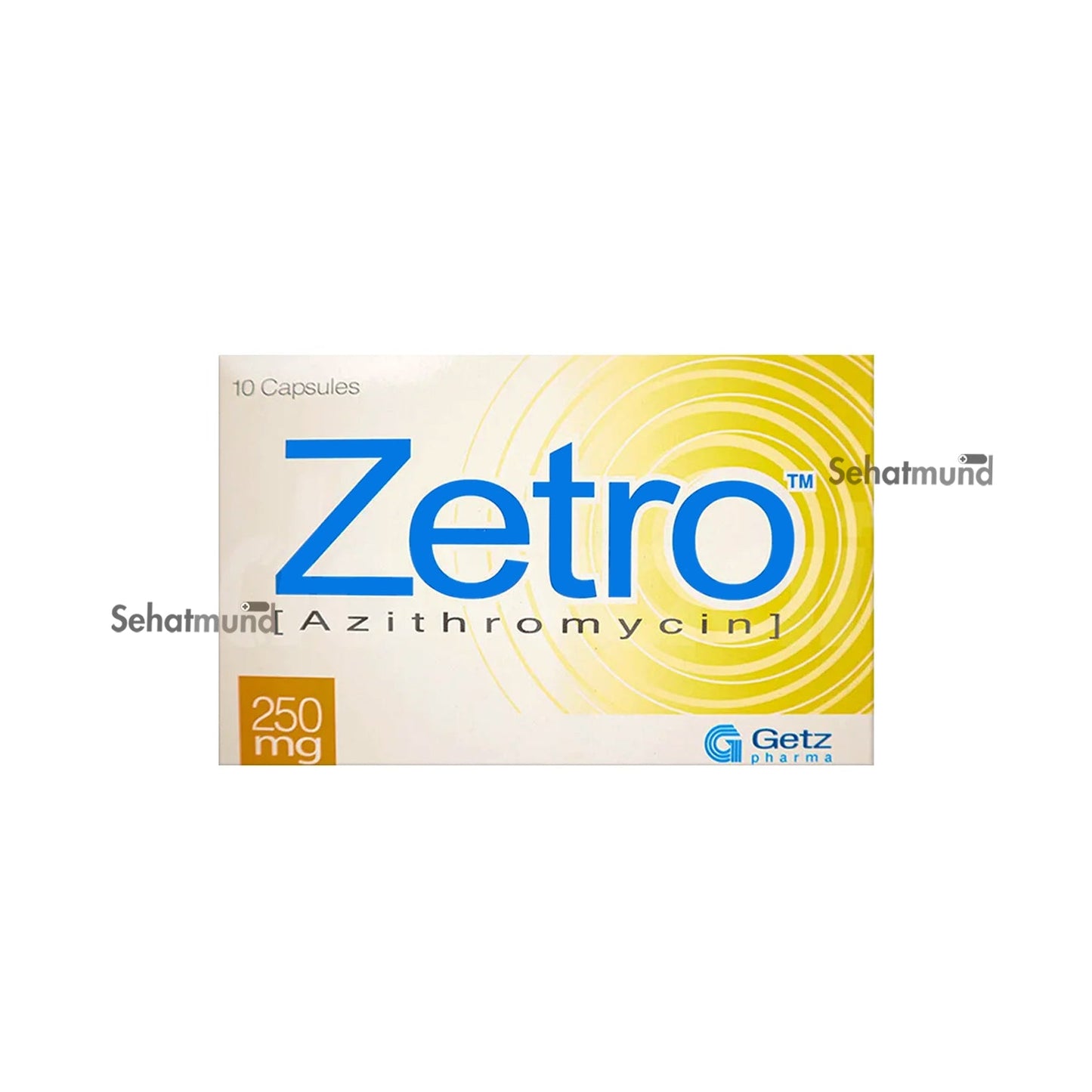 Zetro Capsules 250Mg