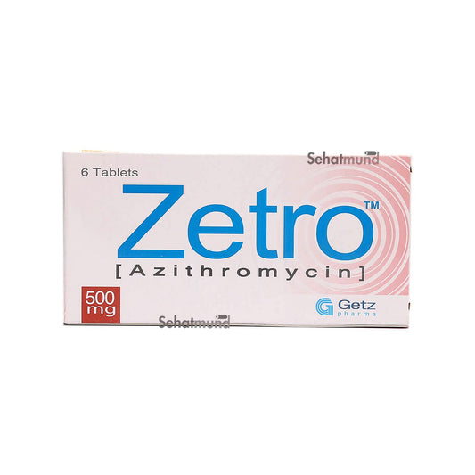 Zetro Tablets 500Mg