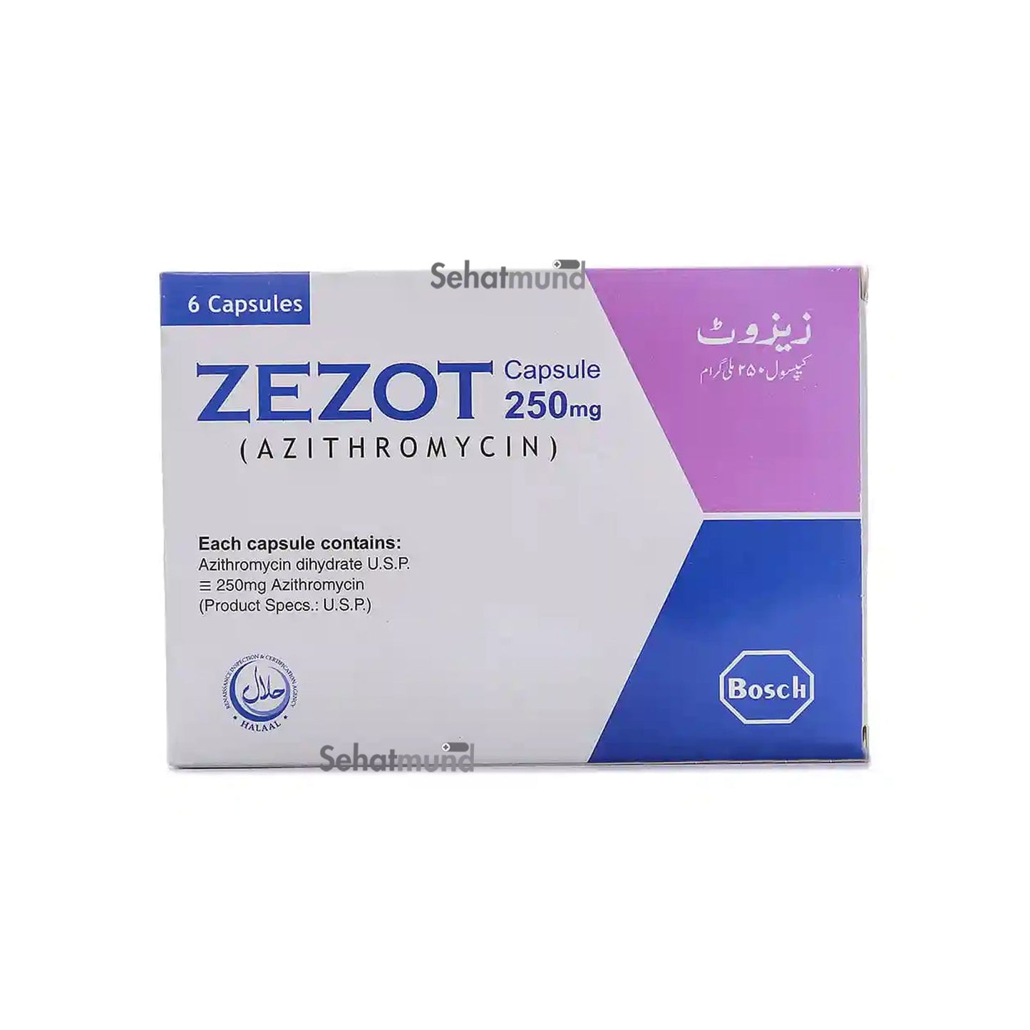 Zezot 250Mg Capsules