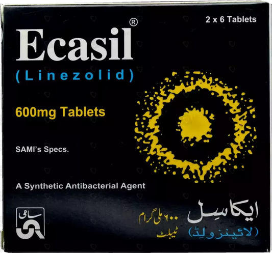 ECASIL600MG TABLETS 12'S