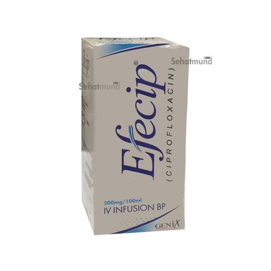 Efecip 200mg/100ml iv infusion